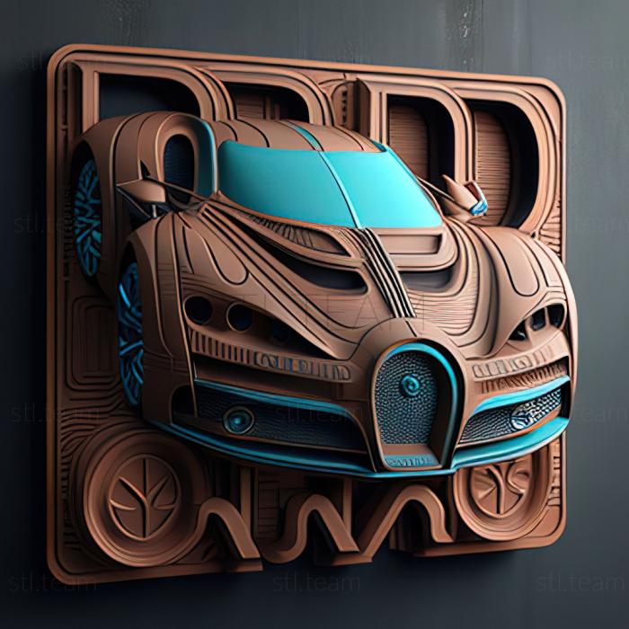 3D model Bugatti Divo (STL)